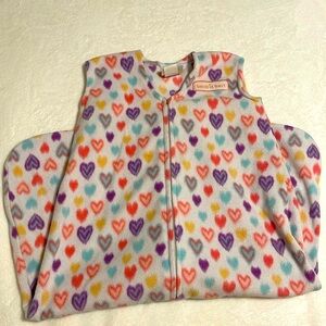 Halo Fleece Medium Sleepsack - Hearts